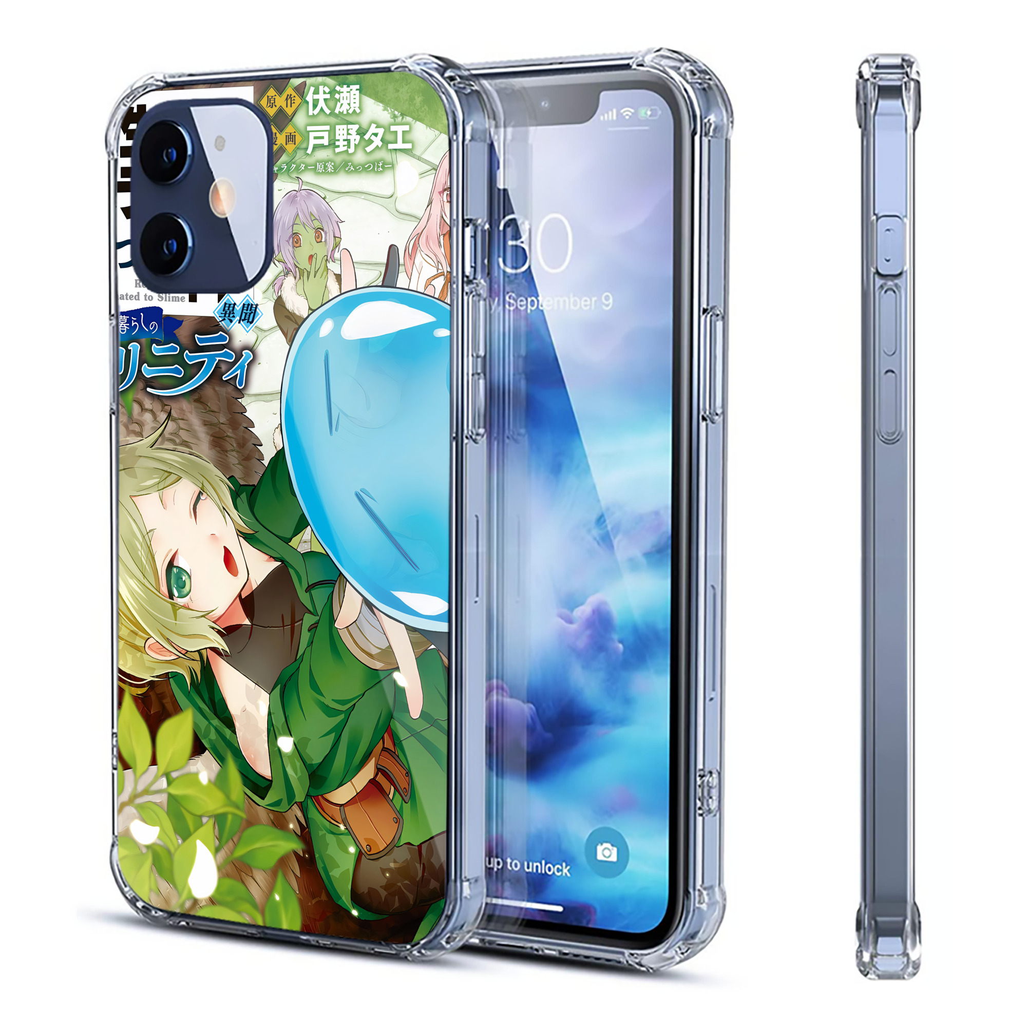 （画像用） 転スラ Regarding Reincarnated to Slime 【iPhone 12シリーズ対応】透明スマホケース（クリアソフトケース）